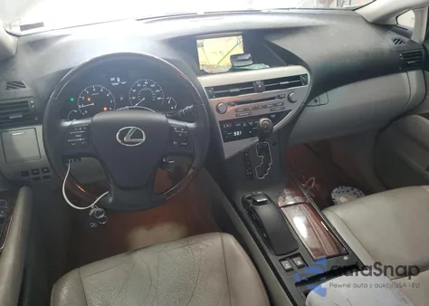 2010 Lexus Rx 350 from USA, damaged, VIN 2T2BK1BA4AC058601